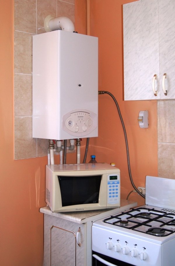 сколько стоит перенести газовый котел в частном доме